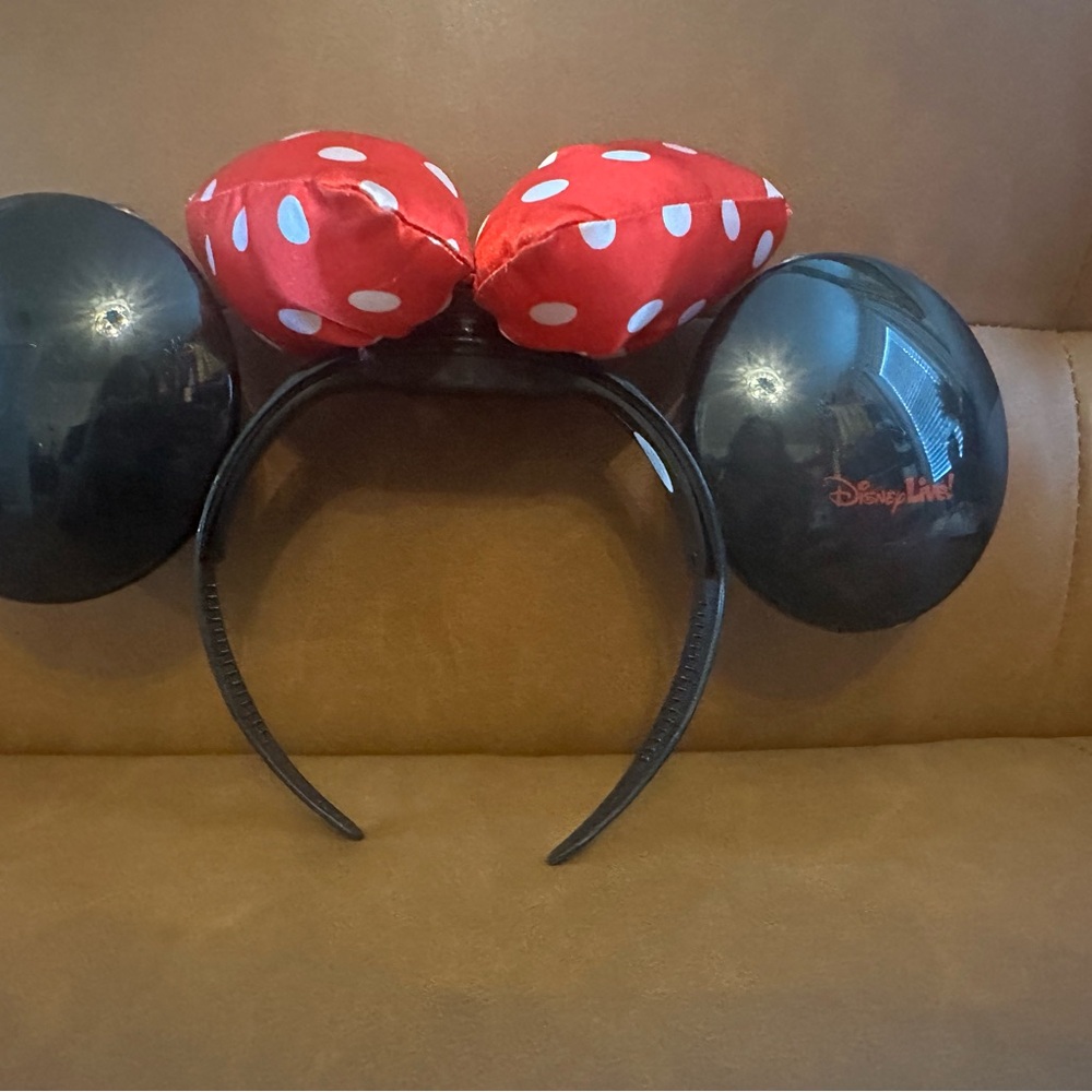 Disney Red and Black Minnie Mouse Balloon Ears